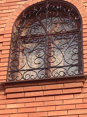 Изготовление кованой решетки на окна 11