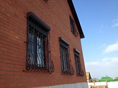 Изготовление кованой решетки на окна 3